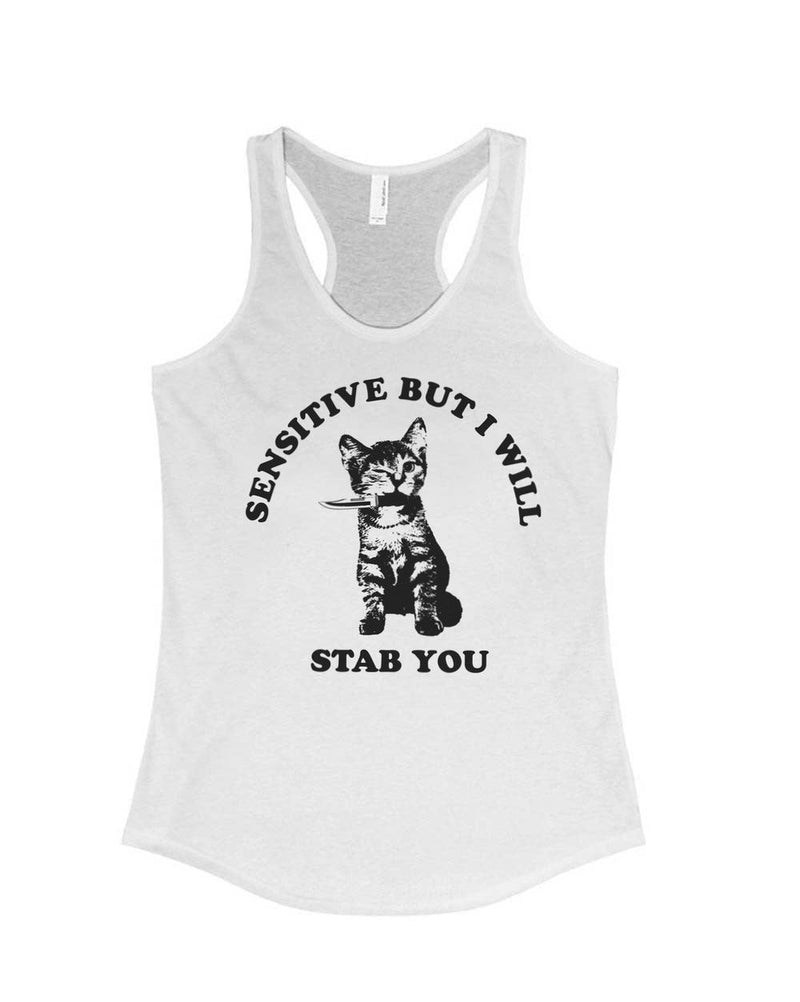 Load image into Gallery viewer, Women&#39;s | Sensitive | Tank Top - Arm The Animals Clothing Co.
