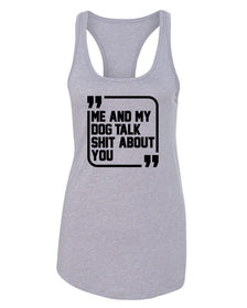 Women's | Sh*t Talkers (Dog) | Ideal Tank Top - Arm The Animals Clothing Co.