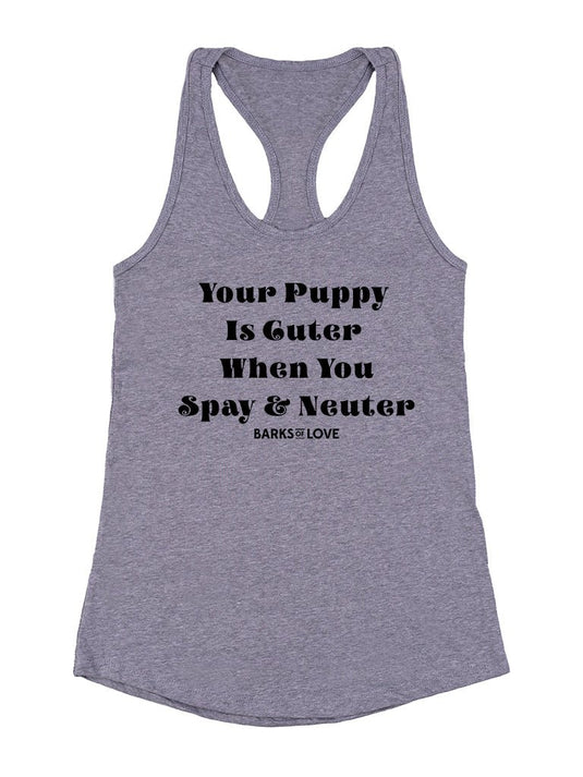Women's | Spay and Neuter | Tank Top - Arm The Animals Clothing Co.