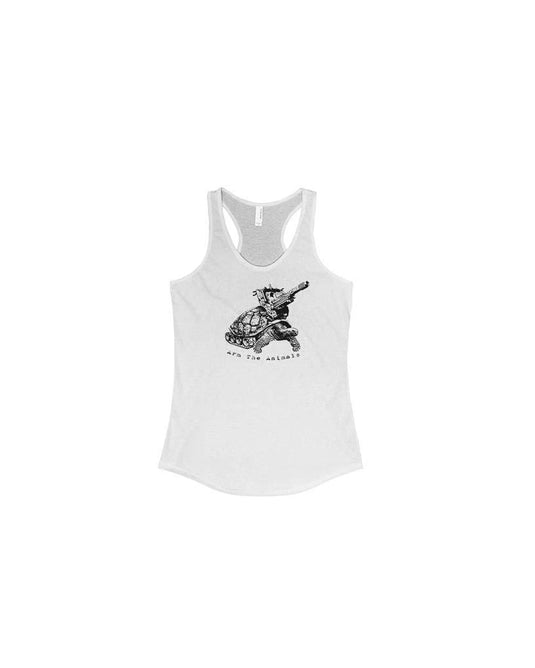 Women's | Turtle Tank | Ideal Tank Top - Arm The Animals Clothing Co.