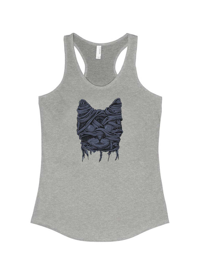 Load image into Gallery viewer, Women&#39;s | Zombie Mummy Cat | Ideal Tank Top - Arm The Animals Clothing Co.
