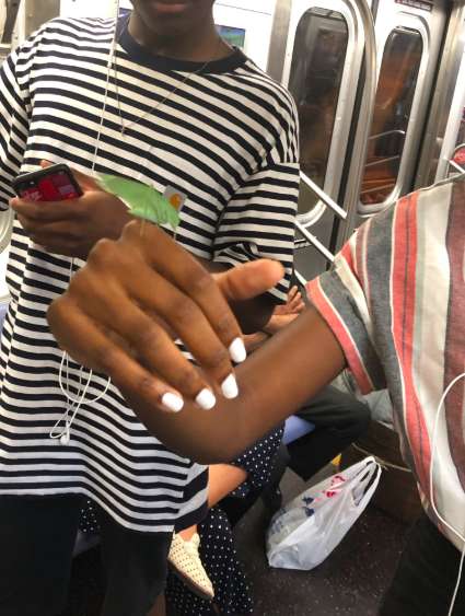 New Yorkers Befriend Lost Little Bug On The Subway