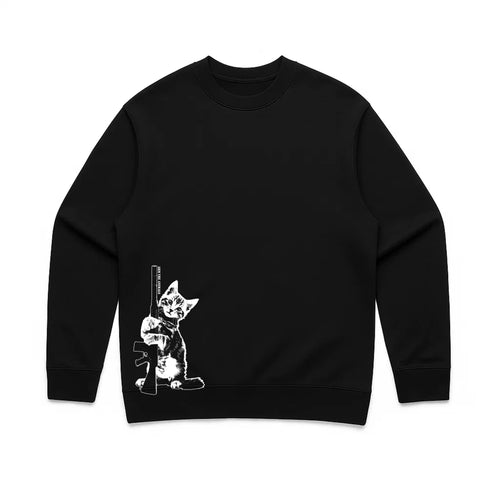 Unisex | Ain't Kitten Around | Crewneck Sweatshirt