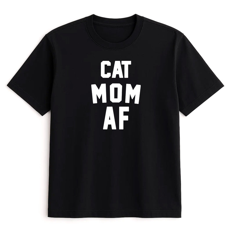 Unisex | Cat Mom AF | Tee