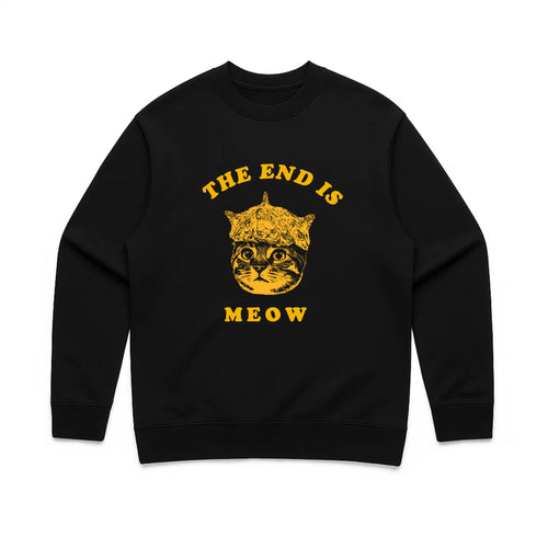 Unisex | The End Is Meow | Crewneck Sweatshirt