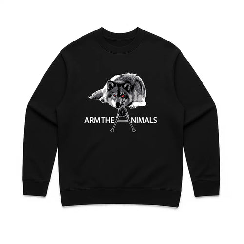 Unisex | M-16 Wolf | Crewneck Sweatshirt