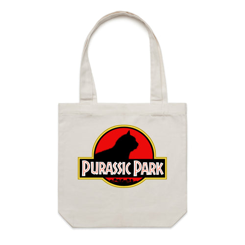 Accessory | Purrassic Park | Canvas Tote