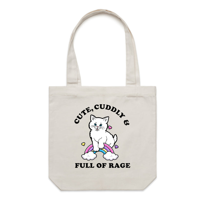 Accessory | Rage Kitty | Canvas Tote