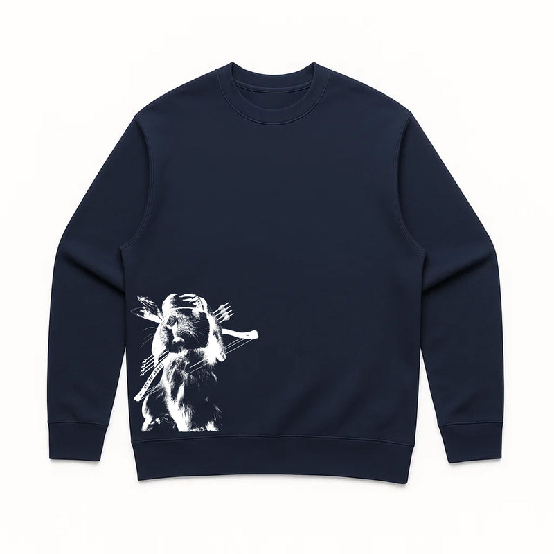 Load image into Gallery viewer, Unisex | Rambo Bunny | Crewneck Sweatshirt
