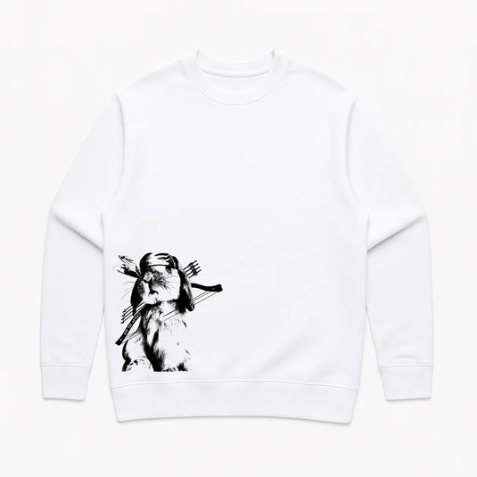 Unisex | Rambo Bunny | Crewneck Sweatshirt