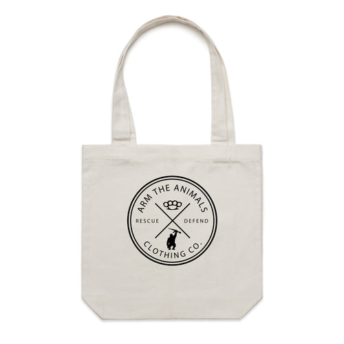 Accessory | Rescue Knuckles Logo | Canvas Tote