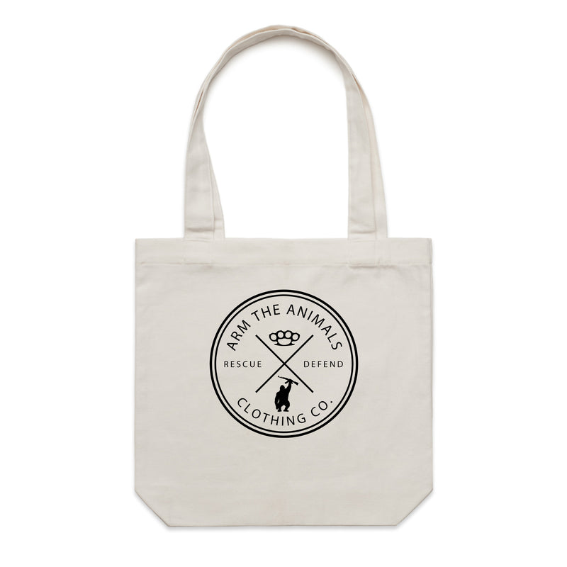 Accessory | Rescue Knuckles Logo | Canvas Tote