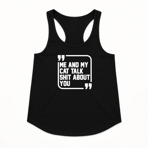 Women's | Sh*t Talker-Cat | Tank Top