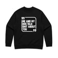Unisex | Sh*t Talker-Dog | Crewneck Sweatshirt