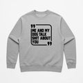 Unisex | Sh*t Talker-Dog | Crewneck Sweatshirt