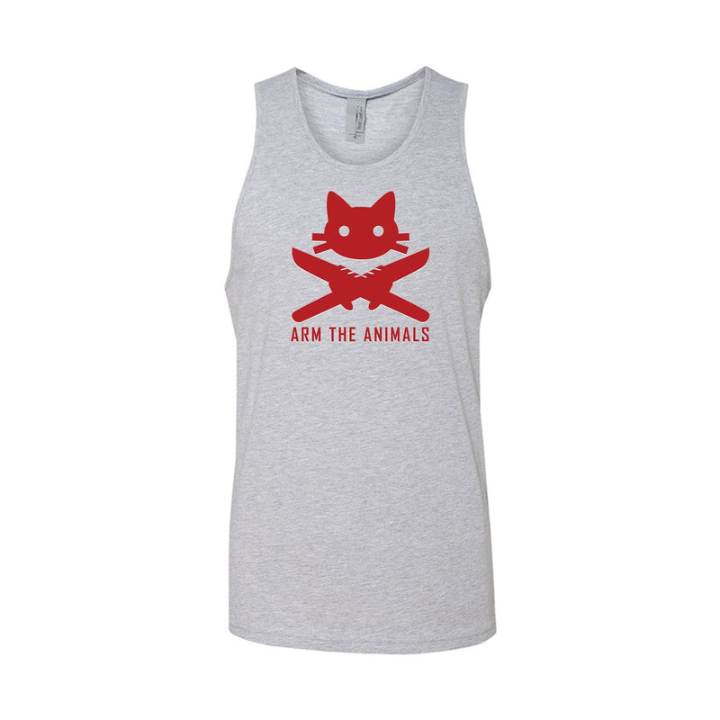Load image into Gallery viewer, Men&#39;s | 9 Lives 2 Lose | Tank Top - Arm The Animals Clothing LLC
