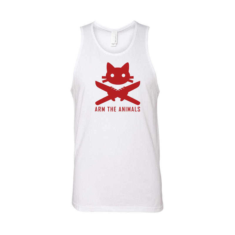 Load image into Gallery viewer, Men&#39;s | 9 Lives 2 Lose | Tank Top - Arm The Animals Clothing LLC

