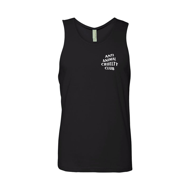 Load image into Gallery viewer, Men&#39;s | Anti Animal Cruelty Club | Tank Top - Arm The Animals Clothing LLC
