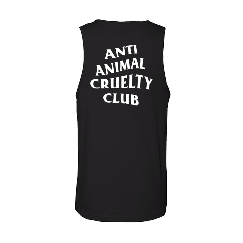 Load image into Gallery viewer, Men&#39;s | Anti Animal Cruelty Club | Tank Top - Arm The Animals Clothing LLC
