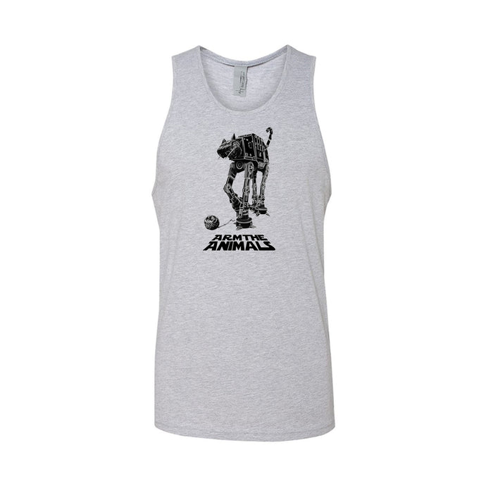 Men's | Cat - At | Tank Top - Arm The Animals Clothing LLC