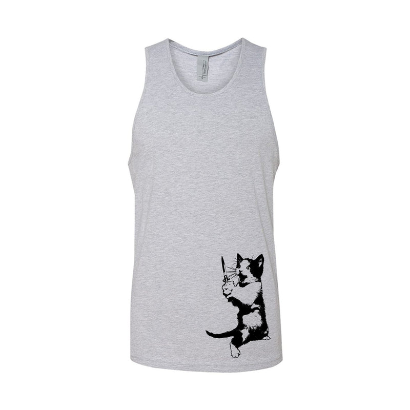 Load image into Gallery viewer, Men&#39;s | Cat The Ripper | Tank Top - Arm The Animals Clothing LLC

