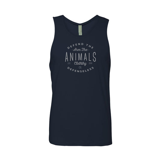 Men's | Defend The Defenseless | Tank Top - Arm The Animals Clothing LLC