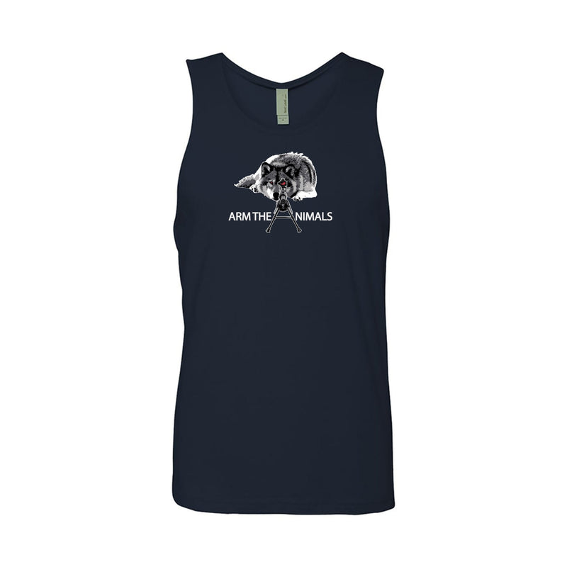 Load image into Gallery viewer, Men&#39;s | M - 16 Wolf | Tank Top - Arm The Animals Clothing LLC
