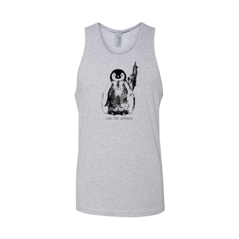 Load image into Gallery viewer, Men&#39;s | Pen - Gun | Tank Top - Arm The Animals Clothing LLC
