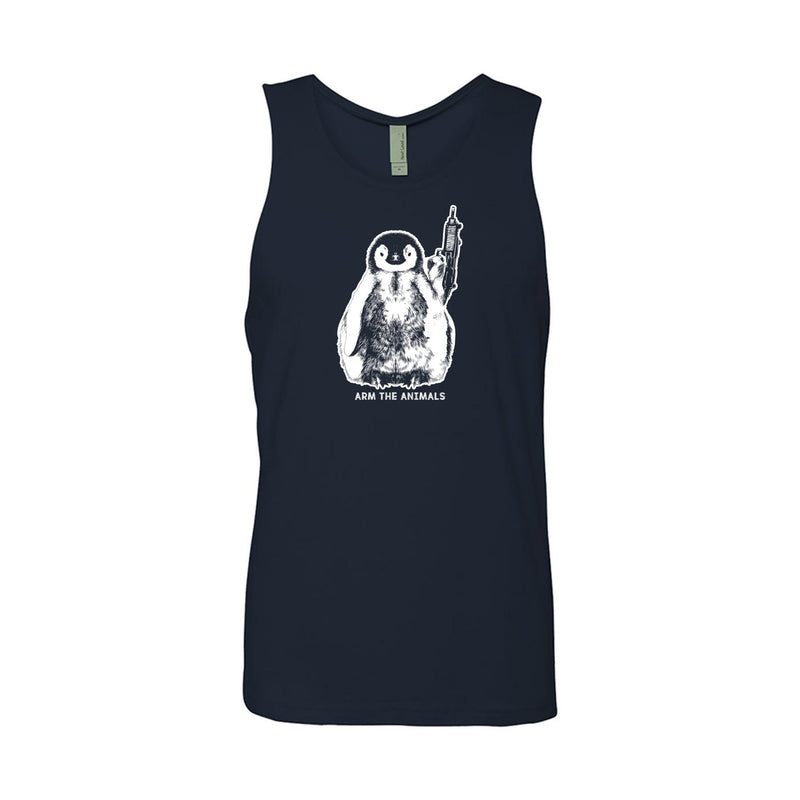 Load image into Gallery viewer, Men&#39;s | Pen - Gun | Tank Top - Arm The Animals Clothing LLC
