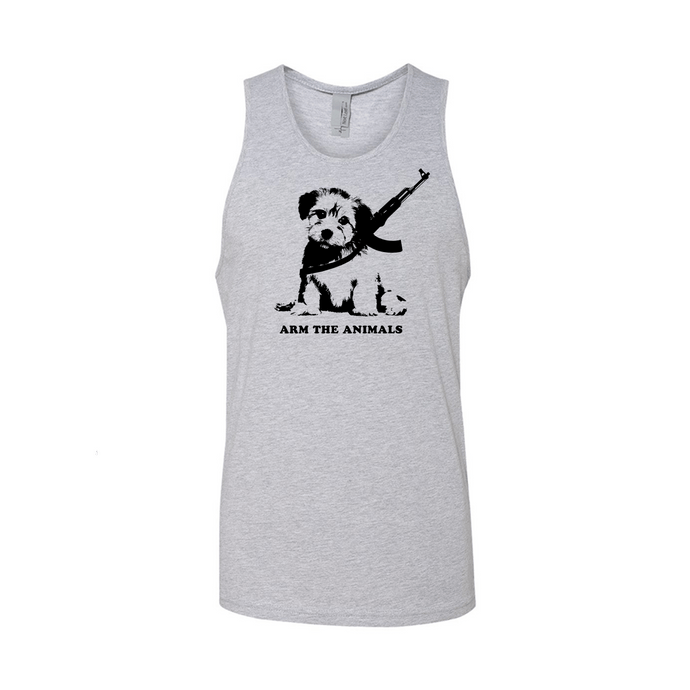 Men's | Puppy Power | Tank Top - Arm The Animals Clothing LLC
