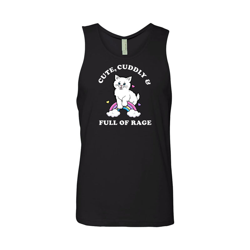 Load image into Gallery viewer, Men&#39;s | Rage Kitty | Tank Top - Arm The Animals Clothing LLC

