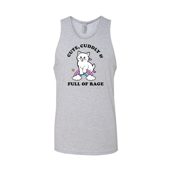 Men's | Rage Kitty | Tank Top - Arm The Animals Clothing LLC