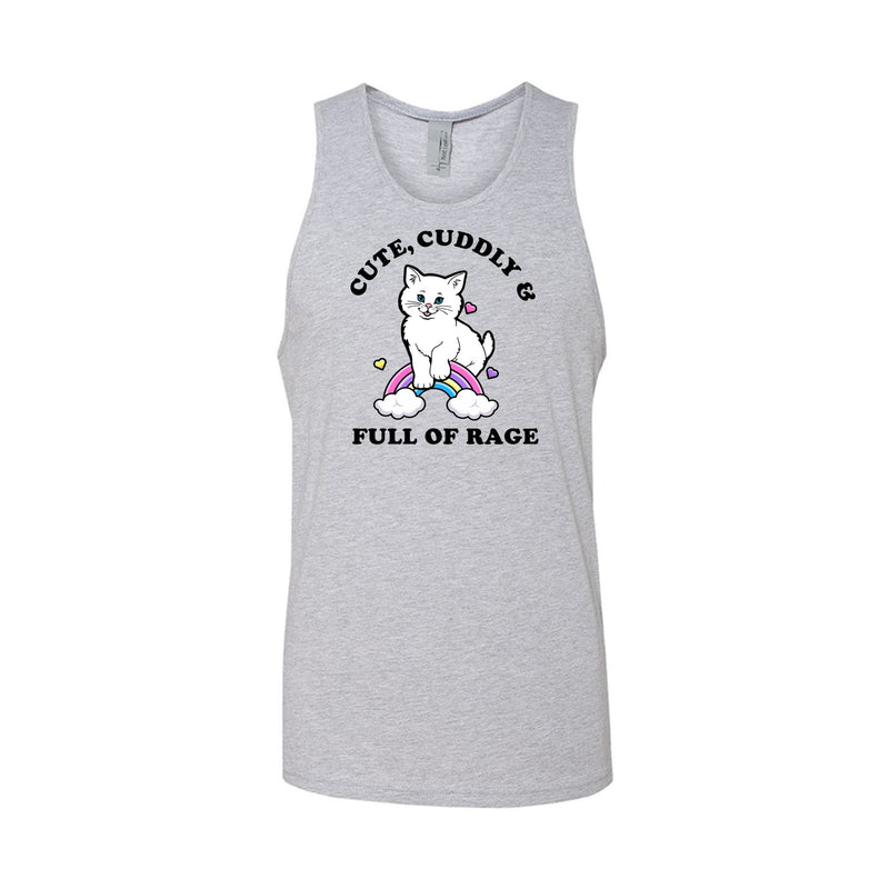 Load image into Gallery viewer, Men&#39;s | Rage Kitty | Tank Top - Arm The Animals Clothing LLC
