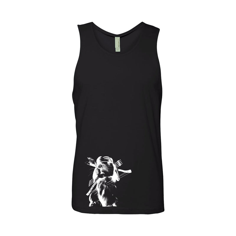 Load image into Gallery viewer, Men&#39;s | Rambo Bunny | Tank Top - Arm The Animals Clothing LLC
