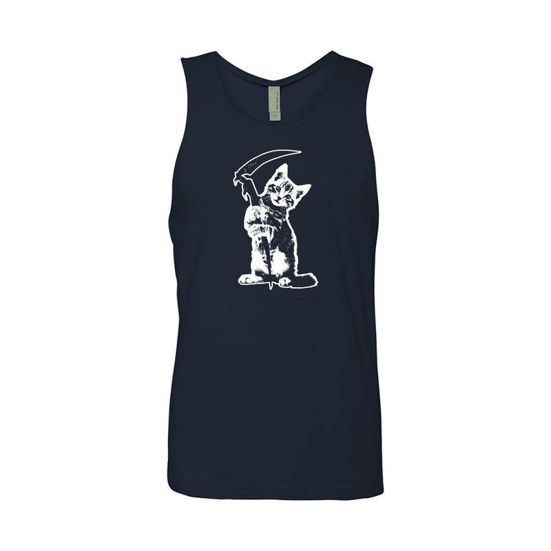 Load image into Gallery viewer, Men&#39;s | Reaper Kitty | Tank Top - Arm The Animals Clothing LLC
