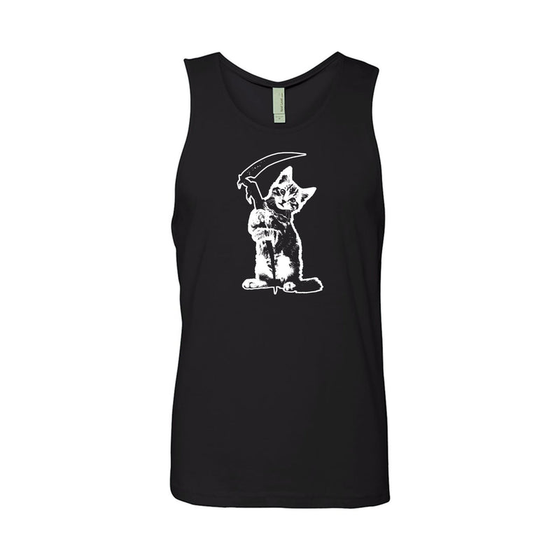 Load image into Gallery viewer, Men&#39;s | Reaper Kitty | Tank Top - Arm The Animals Clothing LLC
