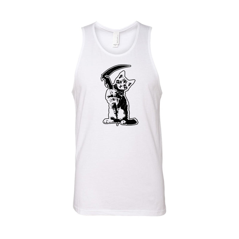 Load image into Gallery viewer, Men&#39;s | Reaper Kitty | Tank Top - Arm The Animals Clothing LLC
