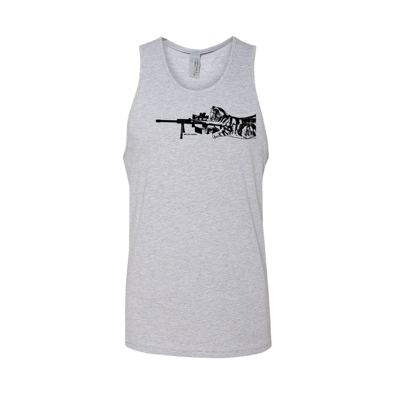 Load image into Gallery viewer, Men&#39;s | Scout Snipurr | Tank Top - Arm The Animals Clothing LLC
