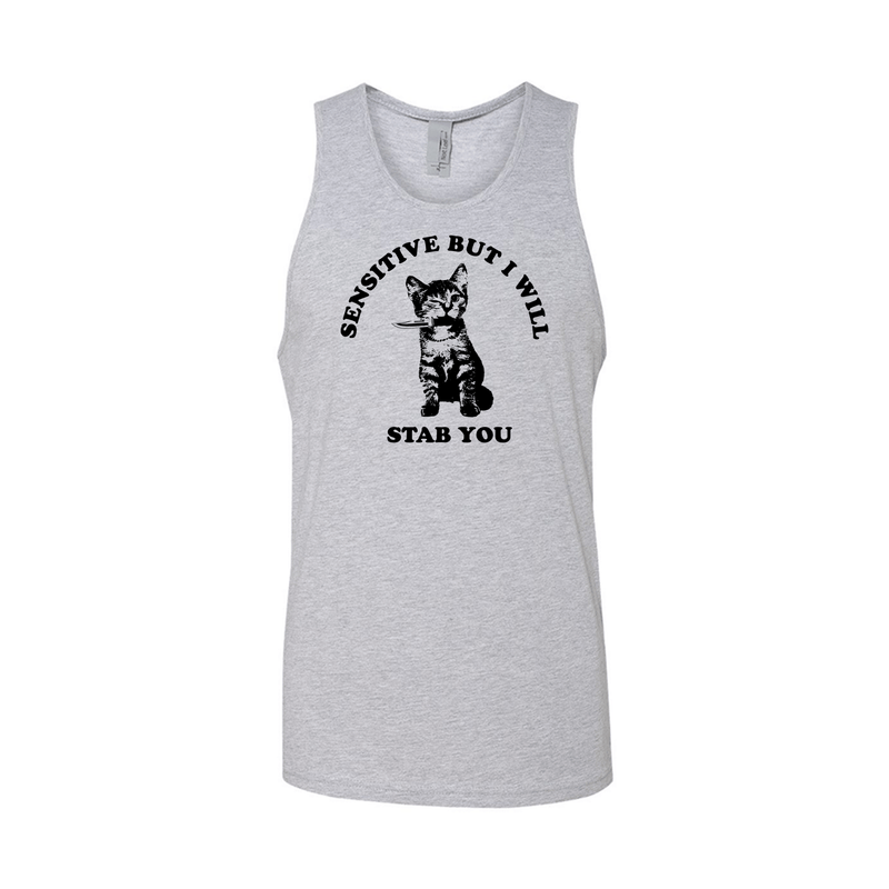 Load image into Gallery viewer, Men&#39;s | Sensitive | Tank Top - Arm The Animals Clothing LLC
