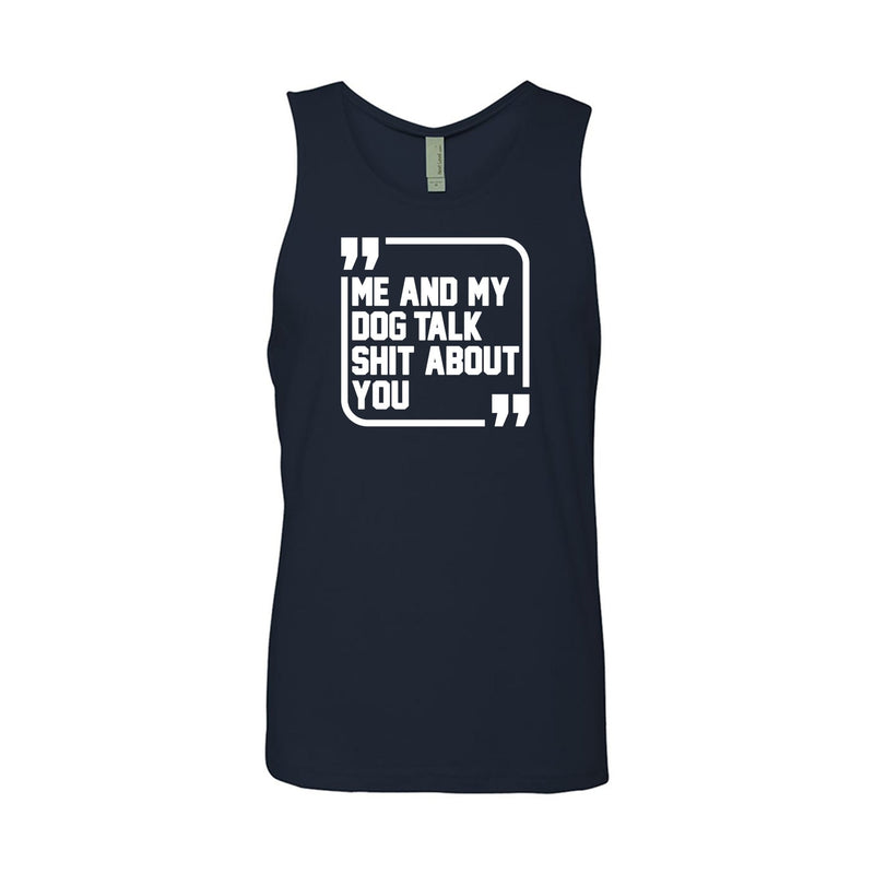 Load image into Gallery viewer, Men&#39;s | Sh*t Talker - Dog | Tank Top - Arm The Animals Clothing LLC
