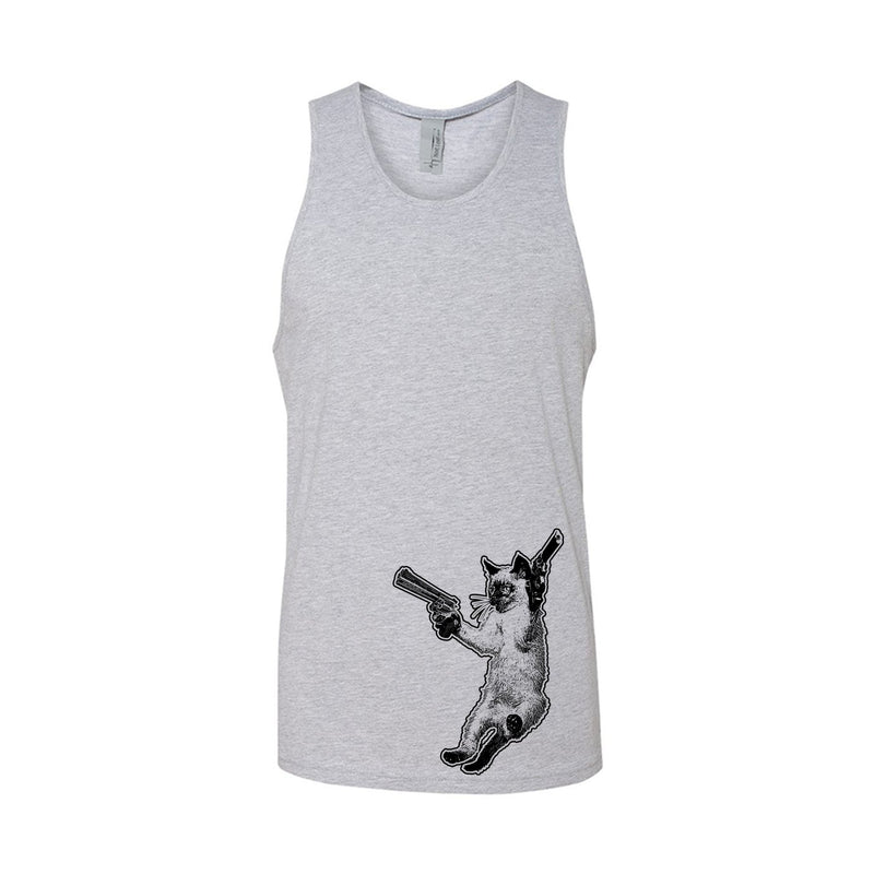 Load image into Gallery viewer, Men&#39;s | The Cat And The Gat | Tank Top - Arm The Animals Clothing LLC
