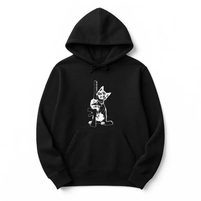 Unisex | Ain't Kitten Around | Hoodie - Arm The Animals Clothing LLC