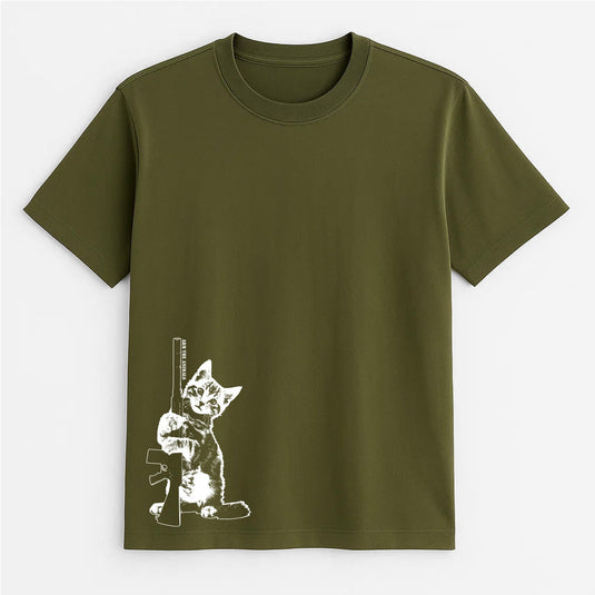 Unisex | Ain't Kitten Around | Tee - Arm The Animals Clothing LLC