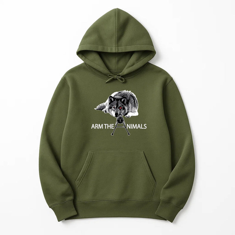 Load image into Gallery viewer, Unisex | M - 16 Wolf | Hoodie - Arm The Animals Clothing LLC
