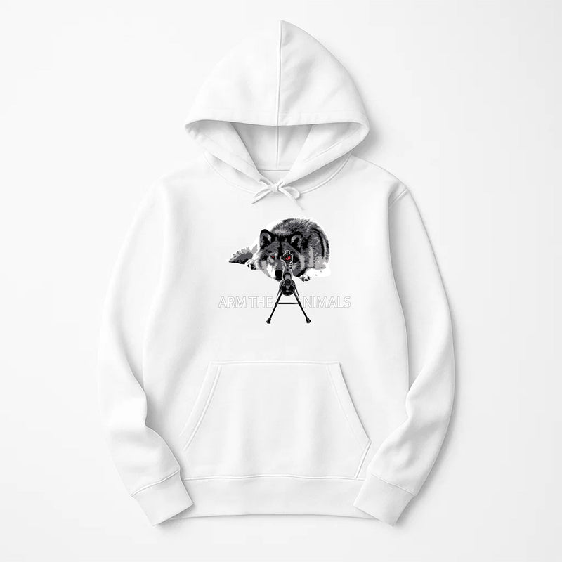 Load image into Gallery viewer, Unisex | M - 16 Wolf | Hoodie - Arm The Animals Clothing LLC
