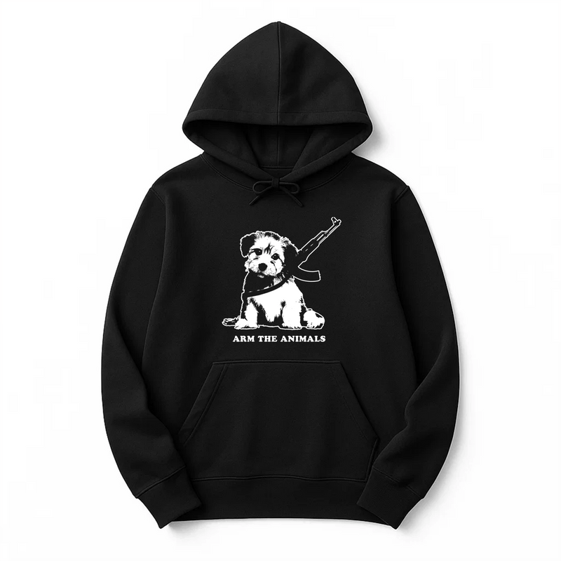 Load image into Gallery viewer, Unisex | Puppy Power | Pullover Hoodie - Arm The Animals Clothing LLC

