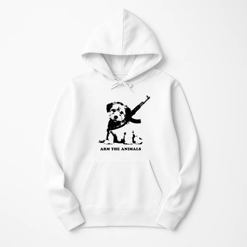 Load image into Gallery viewer, Unisex | Puppy Power | Pullover Hoodie - Arm The Animals Clothing LLC
