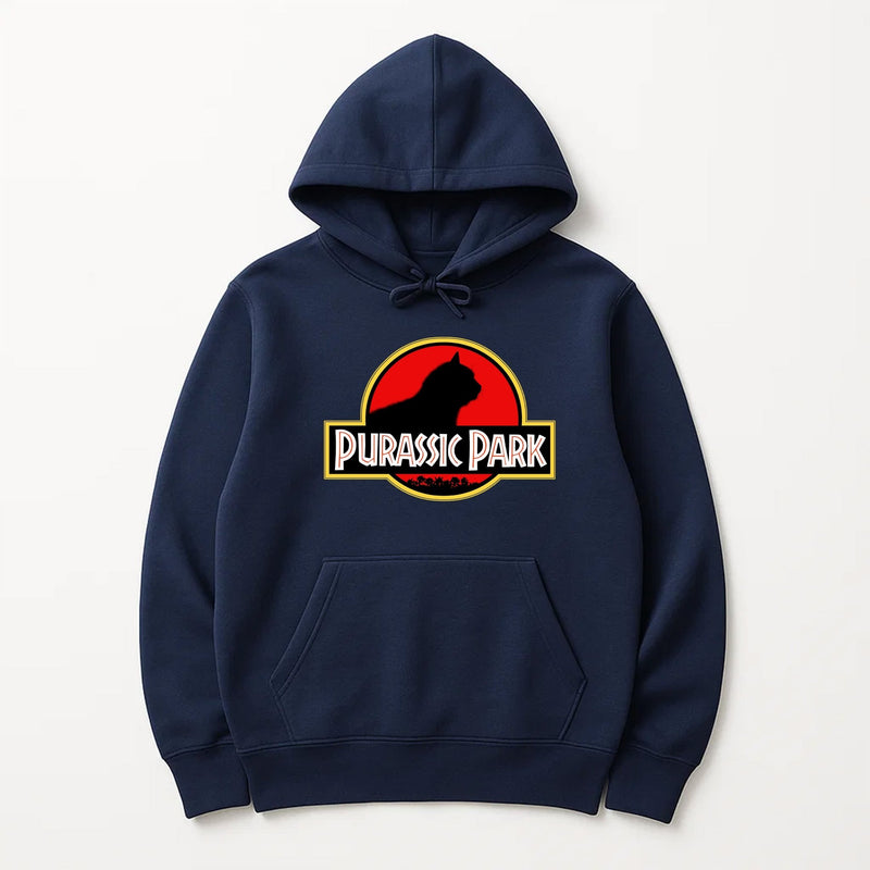 Load image into Gallery viewer, Unisex | Purrassic Park | Hoodie - Arm The Animals Clothing LLC
