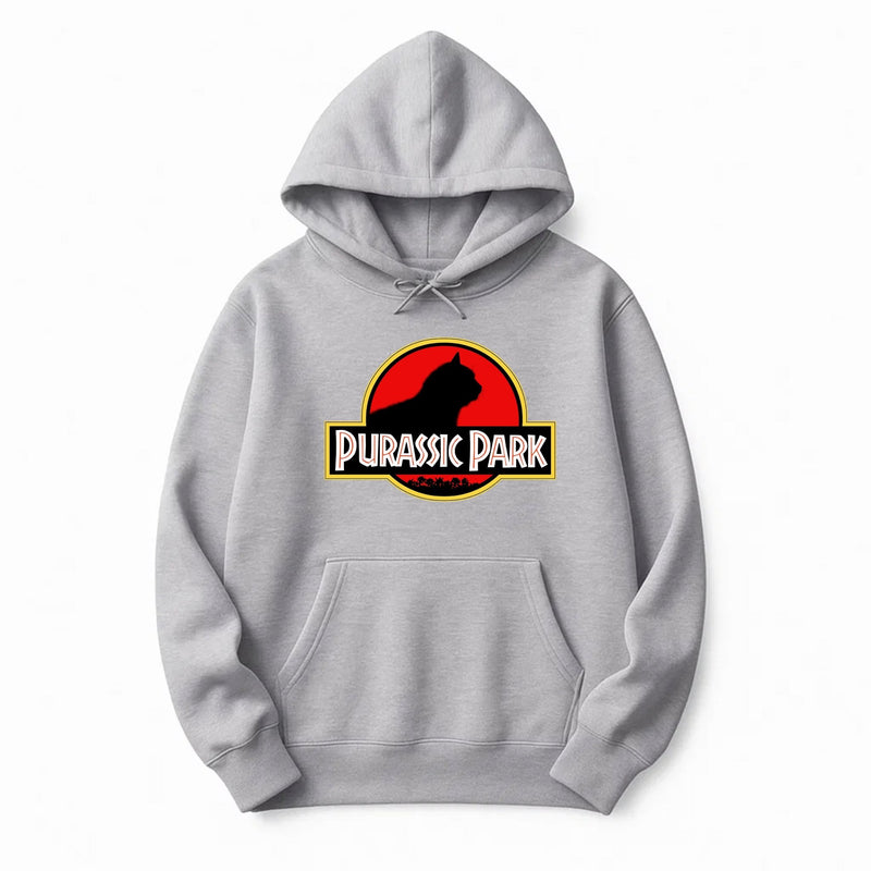 Load image into Gallery viewer, Unisex | Purrassic Park | Hoodie - Arm The Animals Clothing LLC
