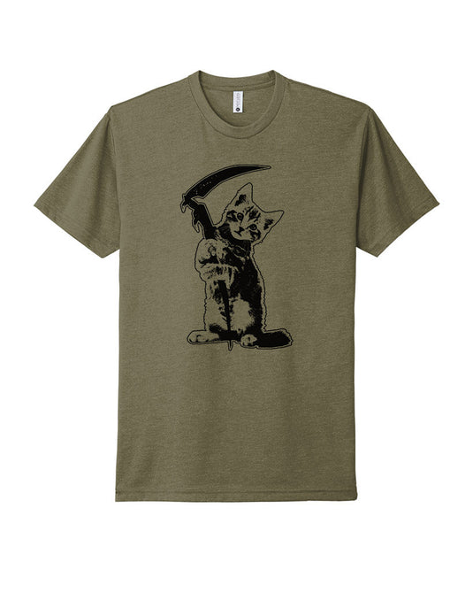 Unisex | Reaper Kitty | Crew - Arm The Animals Clothing LLC